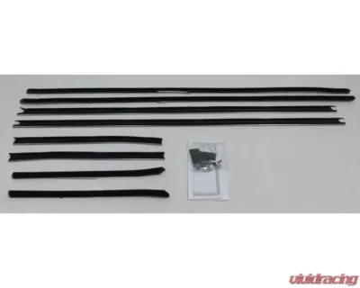 AMD Inner & Outer Window Felts - 8pcs Chevrolet Camaro Convertible 1968 - R-CA147A