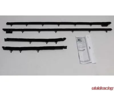 AMD Outer Window Felts - 4pcs Chevrolet | Pontiac Coupe 1967 - R-CA154A