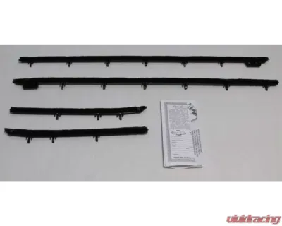 AMD Outer Window Felts - 4pcs Chevrolet | Pontiac Convertible 1967 - R-CA155A