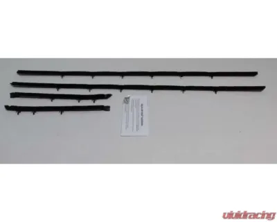 AMD Outer Window Felts - 4pcs Chevrolet Camaro Coupe 1968-1969 - R-CA156A