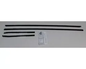 AMD Outer Window Felts - 4pcs Chevrolet Camaro Coupe 1968