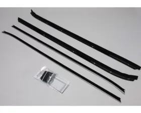 AMD Inner & Outer Window Felts - 4pcs Chevrolet Camaro w/ Special Belt Molding 1970-1981