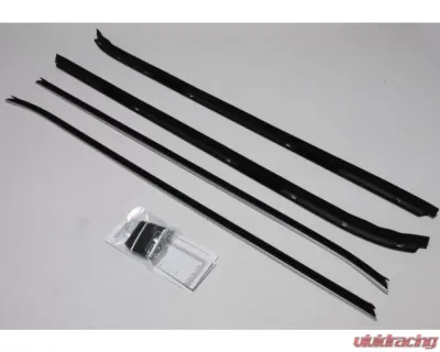 AMD Inner & Outer Window Felts - 4pcs Chevrolet Camaro w/ Special Belt Molding 1970-1981 - R-CA164A