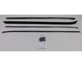 AMD Inner & Outer Window Felts - 4pcs Chevrolet Camaro w/o Special Belt Molding 1970-1981