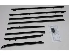 AMD Inner & Outer Window Felts - 8pcs Chevrolet | Pontiac Coupe 1967