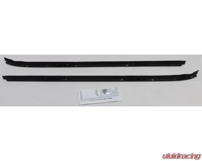 AMD Outer Window Felts - 2pcs Chevrolet Camaro w/ Special Belt Molding 1970-1981 - R-CA170A