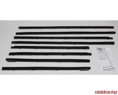 AMD Inner & Outer Window Felts - 8pcs Chevrolet Chevelle | Malibu Coupe 1964 - R-CH128A