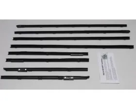 AMD Inner & Outer Window Felts - 8pcs Chevrolet Chevelle | Malibu Convertible 1964