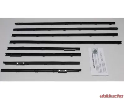 AMD Inner & Outer Window Felts - 8pcs Chevrolet Chevelle | Malibu Convertible 1964 - R-CH129A