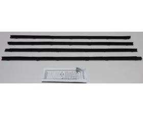 AMD Inner & Outer Window Felts - 4pcs Chevrolet Chevelle | El Camino 1964