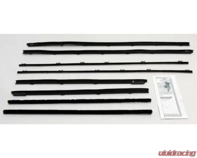 AMD Inner & Outer Window Felts - 8pcs Chevrolet Chevelle | Malibu Coupe 1965 - R-CH133A