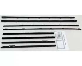 AMD Inner & Outer Window Felts - 8pcs Chevrolet Chevelle | Malibu Convertible 1965