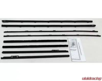 AMD Inner & Outer Window Felts - 8pcs Chevrolet Chevelle | Malibu Convertible 1965 - R-CH134A
