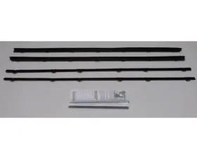 AMD Inner & Outer Window Felts - 4pcs Chevrolet Chevelle | El Camino 1965