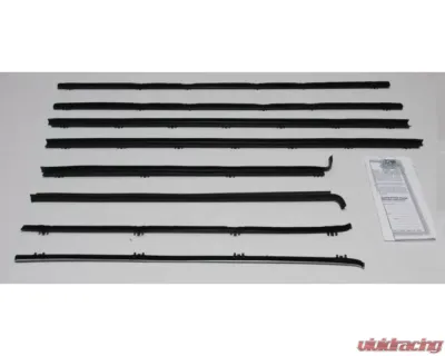 AMD Inner & Outer Window Felts - 8pcs Chevrolet Chevelle | Malibu 2DR Sedan 1965 - R-CH136A