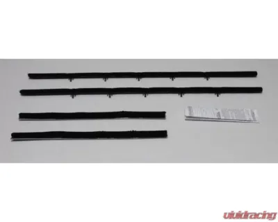 AMD Outer Window Felts - 4pcs Chevrolet Chevelle | Malibu Convertible 1966-1967 - R-CH178A