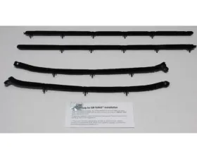AMD Outer Window Felts - 4pcs Chevrolet Chevelle | Malibu Coupe 1968