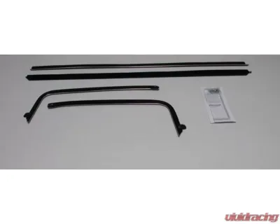 AMD Outer Window Felts - 4pcs Chevrolet Chevelle | Malibu Coupe 1970-1972 - R-CH183A