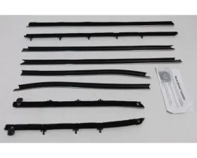 AMD Inner & Outer Window Felts - 8pcs Chevrolet Chevelle | Malibu Convertible 1968