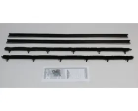 AMD Inner & Outer Window Felts - 4pcs Chevrolet El Camino 1968-1972