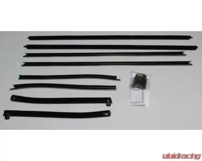 AMD Inner & Outer Window Felts - 8pcs Chevrolet Chevelle | Malibu Convertible 1969 - R-CH195A