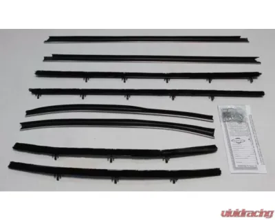 AMD Inner & Outer Window Felts - 8pcs Chevrolet Chevelle | Malibu 2DR Sedan 1969 - R-CH196A