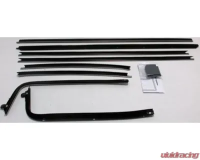 AMD Inner & Outer Window Felts - 8pcs Chevrolet Chevelle | Malibu Coupe 1970-1972 - R-CH197A