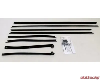 AMD Inner & Outer Window Felts - 8pcs Chevrolet Chevelle | Malibu Convertible 1970-1972 - R-CH198A