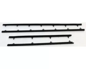 AMD Outer Window Felts - 4pcs Chevrolet Chevelle | Malibu 2DR Sedan 1966-1967