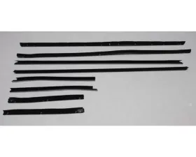 AMD Inner & Outer Window Felts - 8pcs Chevrolet Monte Carlo w/ Special Belt Moldings 1970-1972