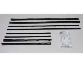 AMD Inner & Outer Window Felts - 8pcs Chevrolet Chevy II Convertible 1962-1965