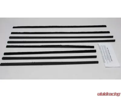 AMD Inner & Outer Window Felts - 8pcs Chevrolet Chevy II 2DR Sedan 1962-1965 - R-N117A