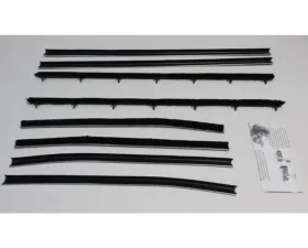 AMD Inner & Outer Window Felts - 8pcs Chevrolet Chevy II | Nova 2DR 1968-1972