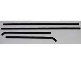 AMD Outer Window Felts - 4pcs Chevrolet Chevy II 2DR Hardtop 1966-1967