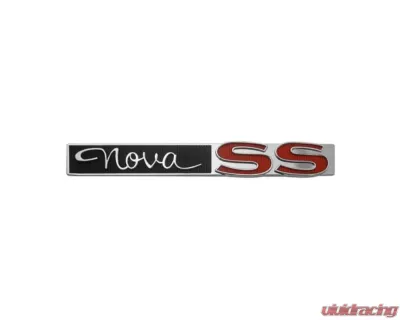AMD "Nova SS" Trunk Emblem Chevrolet Chevy II 1963-1964 - T-3020