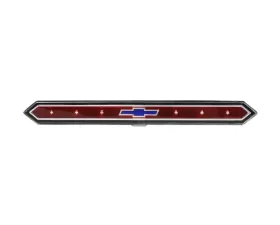 AMD Rear Body Emblem w/ Blue Bowtie Logo Chevrolet Chevy II 1965