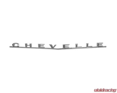 AMD "CHEVELLE" Trunk Emblem Chevrolet Chevelle 1966 - T-4314
