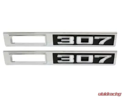 AMD "307" Front Side Marker Bezels - Pair Chevrolet Chevelle 1969 - T-4606
