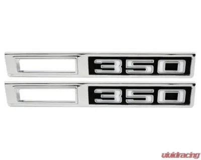 AMD "350" Front Side Marker Bezels - Pair Chevrolet Chevelle 1969 - T-4607