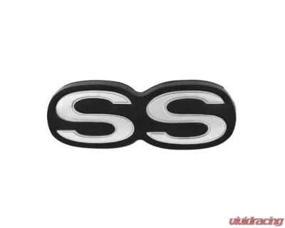 AMD "SS" Rear Bumper Emblem Chevrolet Chevelle 1971-1972 - T-4755