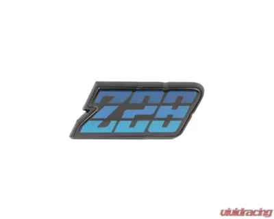AMD Blue "Z28" Gas Door Emblem Chevrolet Camaro 1980-1981 - T-6952