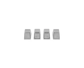 AMD Chrome Temperature Control Knobs - 4 Piece Set Chevrolet | Pontiac 1958-1974