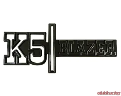 AMD "K5 Blazer" Fender Emblems - Pair Chevrolet Blazer 1973-1974 - T-9905