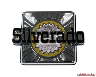 AMD "Silverado" Rear Body Side Emblems - Pair Chevrolet Blazer 1980-1988 - T-9907