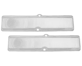 AMD Clear Parking Lamp Lenses - Pair Chevrolet Chevy II 1962