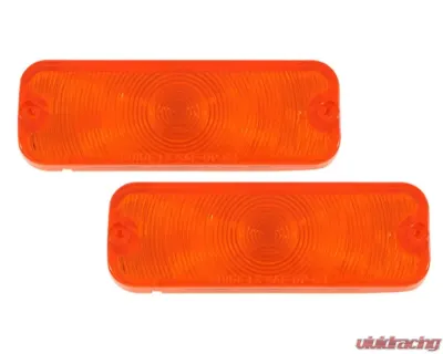AMD Amber Park Lamp Lenses - Pair Chevrolet Chevelle | El Camino | Malibu 1964 - T-A4247