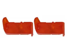 AMD Amber Parking Lamp Lenses - Pair Chevrolet Chevelle | El Camino | Malibu 1967