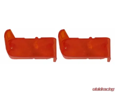 AMD Amber Parking Lamp Lenses - Pair Chevrolet Chevelle | El Camino | Malibu 1967 - T-A4250