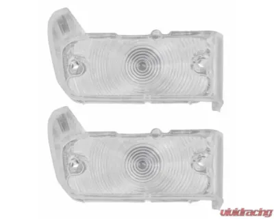AMD Clear Parking Lamp Lenses - Pair Chevrolet Chevelle | Malibu 1967 - T-A4250C
