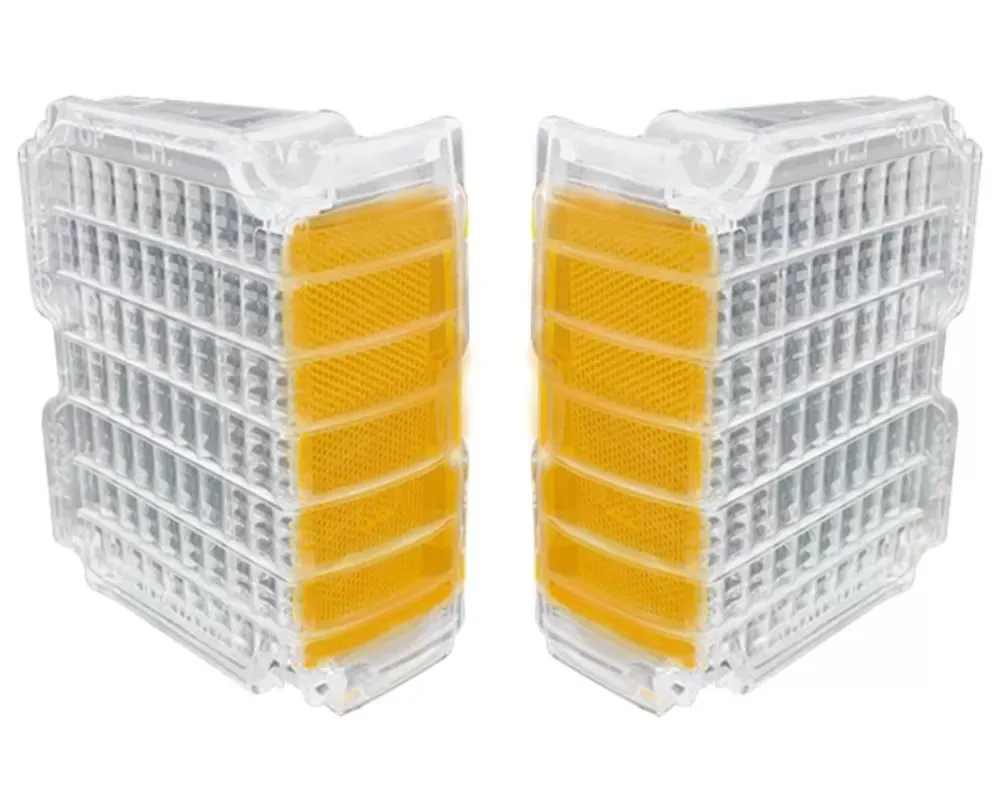 AMD Clear Parking Lamp Lenses - Pair Chevrolet Chevelle | Malibu 1972 - T-A4310